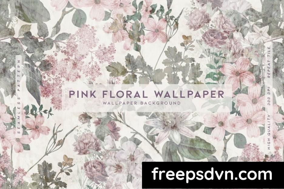 pink floral wallpaper wassgmv 0 1
