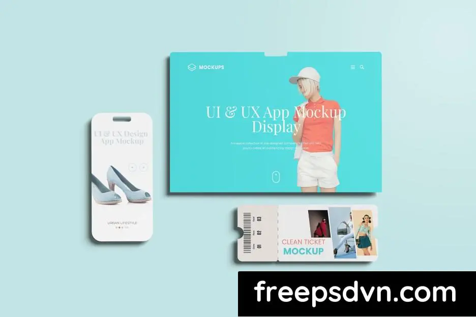 screen and ticket mockup for ui design display 8es99nb 0 1