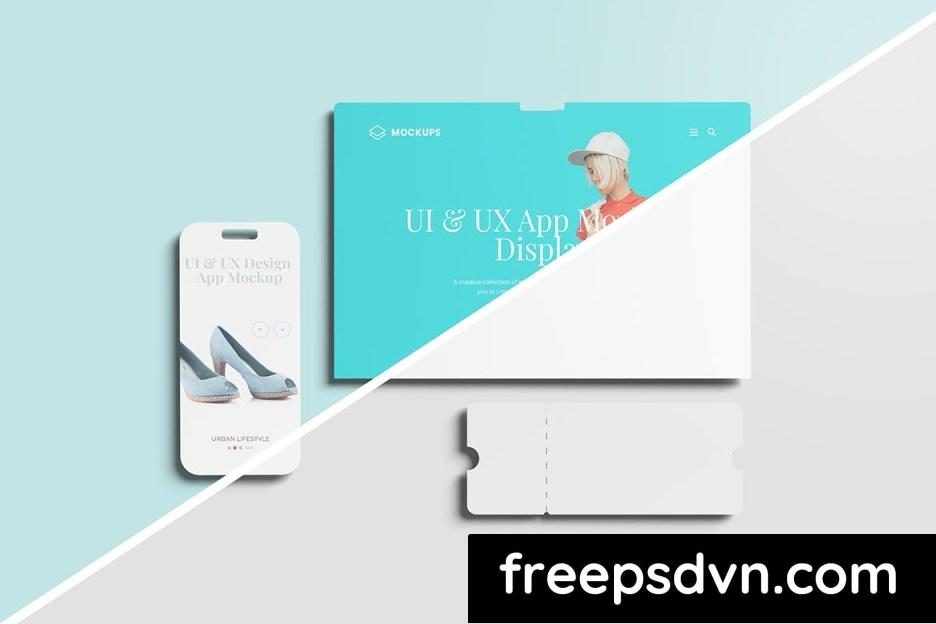 screen and ticket mockup for ui design display 8es99nb 1