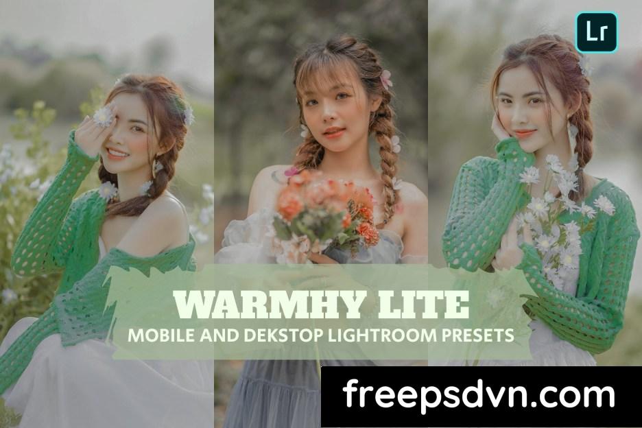 warmhy lite lightroom presets dekstop and mobile eqaj8mk 0