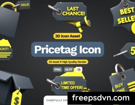3D Pricetag Icon TTF4WDT 3D Pricetag Icon TTF4WDT 0