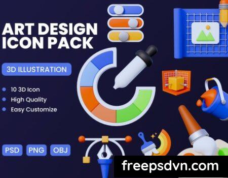 Art and Design Thinking 3D Icon PLHCNKX Art and Design Thinking 3D Icon PLHCNKX 0