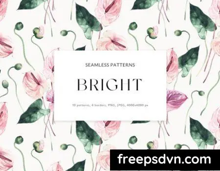 Bloom Watercolor Patterns RKVTWV6 Bloom Watercolor Patterns RKVTWV6 0 scaled 1