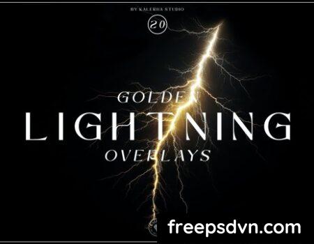 Golden Lightning Overlays V33ZBCF Golden Lightning Overlays V33ZBCF 0