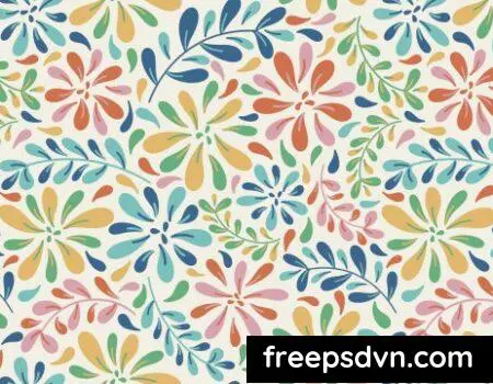 Happy Flowers Seamless Pattern QSUDKJH Happy Flowers Seamless Pattern QSUDKJH 0