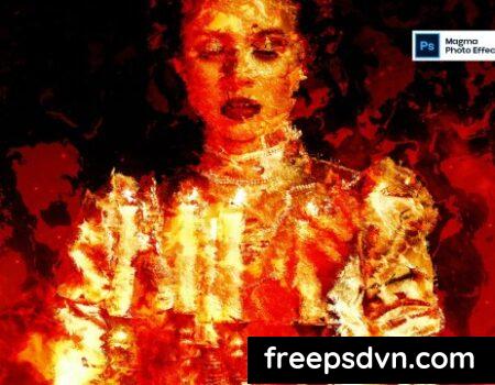 Magma Photo Effect 4A39FLF Magma Photo Effect 4A39FLF 0