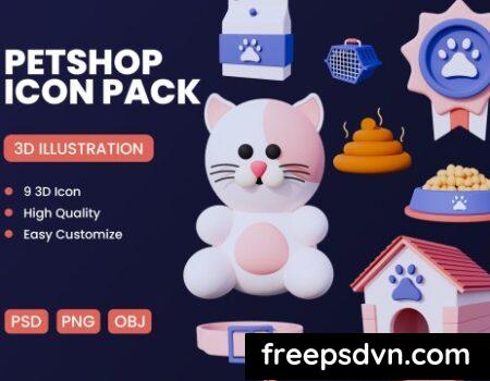 Petshop 3D Icon 89K832R Petshop 3D Icon 89K832R 0