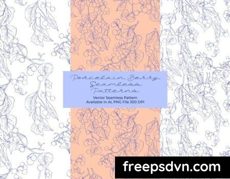 Porcelain Berries – Seamless Pattern ATRDEK8 Porcelain Berries Seamless Pattern ATRDEK8 0