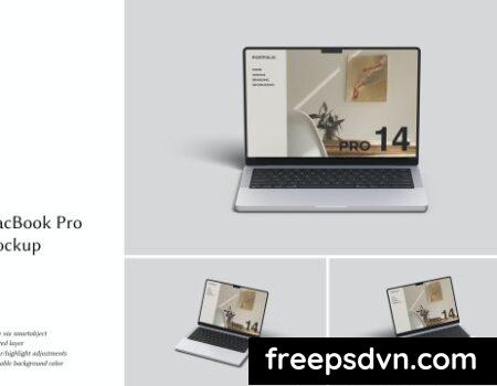 Realistic MacBook Pro 14 inch Mockup RAYW6BK Realistic MacBook Pro 14 inch Mockup RAYW6BK 0