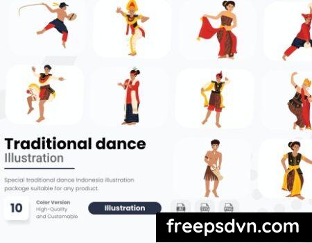 Traditional Dance Indonesia Illustrations 86KRXMQ Traditional Dance Indonesia Illustrations 86KRXMQ 0