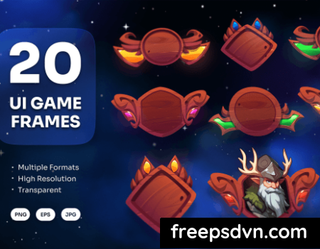 UI Game Frames Vol.5 8HHN4J5 UI Game Frames Vol.5 8HHN4J5 0