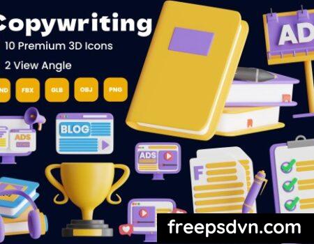 Copywriting 3D Icon TGJ6C5V Copywriting 3D Icon TGJ6C5V 0 scaled 1