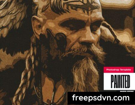 Painted Photo Effect PKVNAWQ PKVNAWQ GN6LNrQoeW