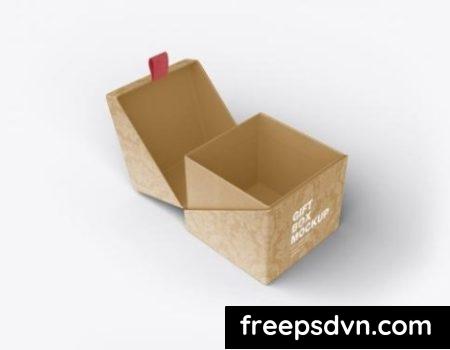 Gift Cardboard Box Mockup 2260189 0