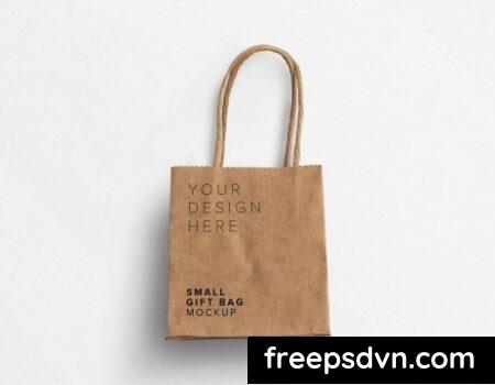 Small Gift Paper Bag Mockup GJXL7S3 Small Gift Paper Bag Mockup GJXL7S3 0