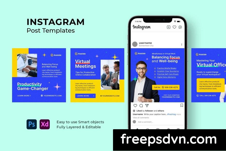 virtual assistant instagram post template 7afgv73 0 1