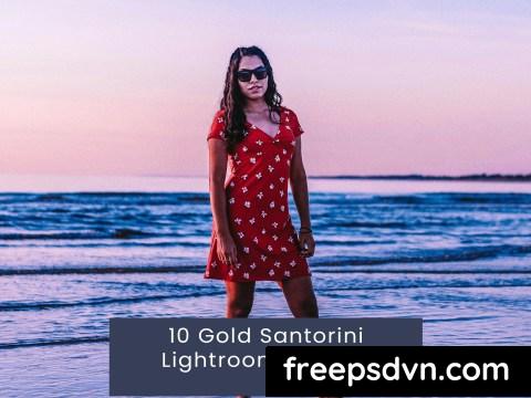 10 Gold Santorini Lightroom Presets 7E9VDLG 0