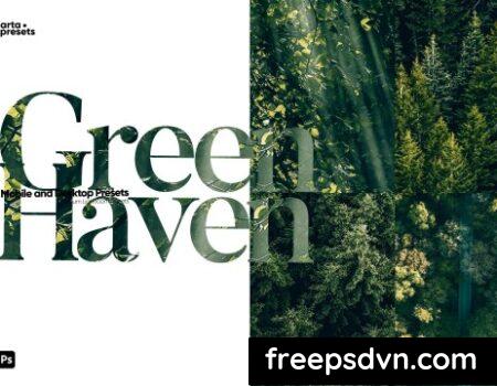 ARTA Green Haven Presets for Lightroom 969CHSC 0