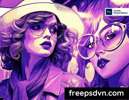Comic Photo Effect 9MY9WBL Comic Photo Effect 9MY9WBL 0