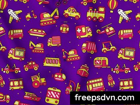 Transport Seamless Pattern MXGJVMP 0