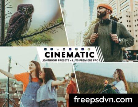 Cinimatic Lightroom Presets Luts Premiere Pro 4Y6S89W 0