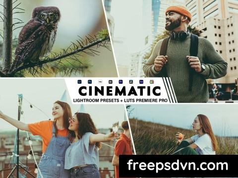 Cinimatic Lightroom Presets Luts Premiere Pro 4Y6S89W 0