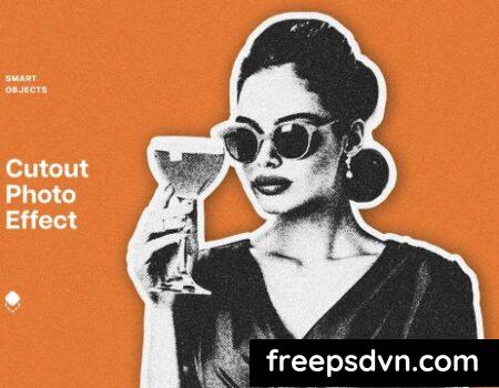 Cut Out Photo Effect PHB8VSE 0