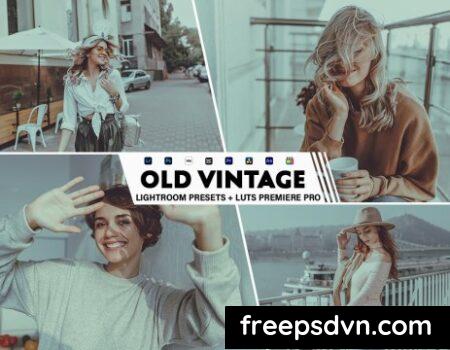 Old Vintage Lightroom Presets + Luts Premiere Pro JBE85VG Old Vintage Lightroom Presets Luts Premiere Pro JBE85VG 0