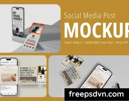 Social Media Post Mockup AR8UZTQ Social Media Post Mockup AR8UZTQ 0