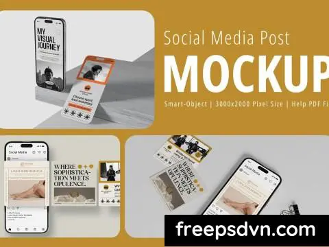 Social Media Post Mockup AR8UZTQ 0