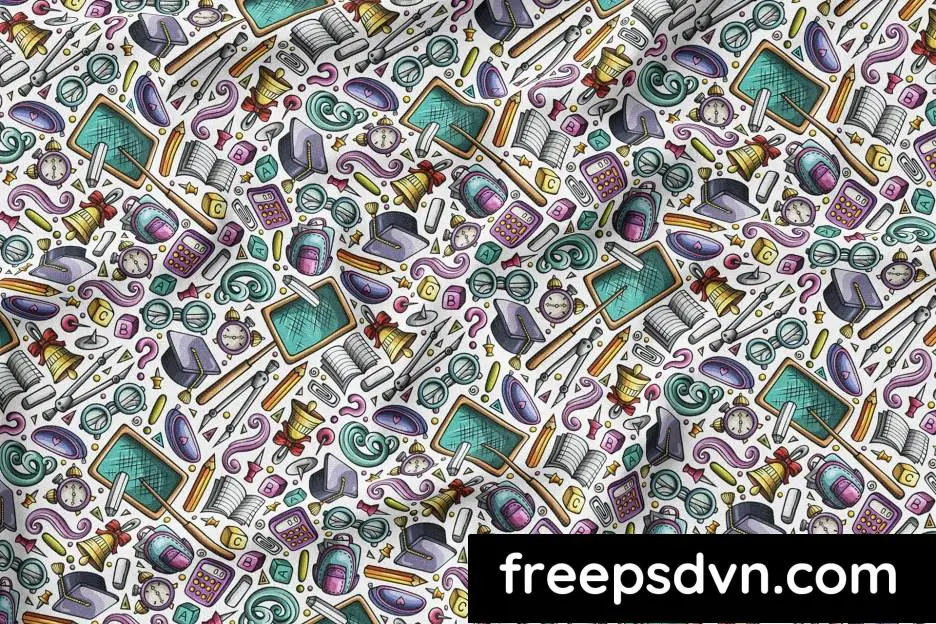 back to school cartoon seamless pattern smhuvnz 1