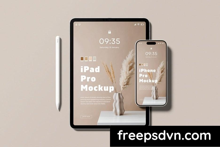 ipad and iphone pro mockup uev6g3h 3