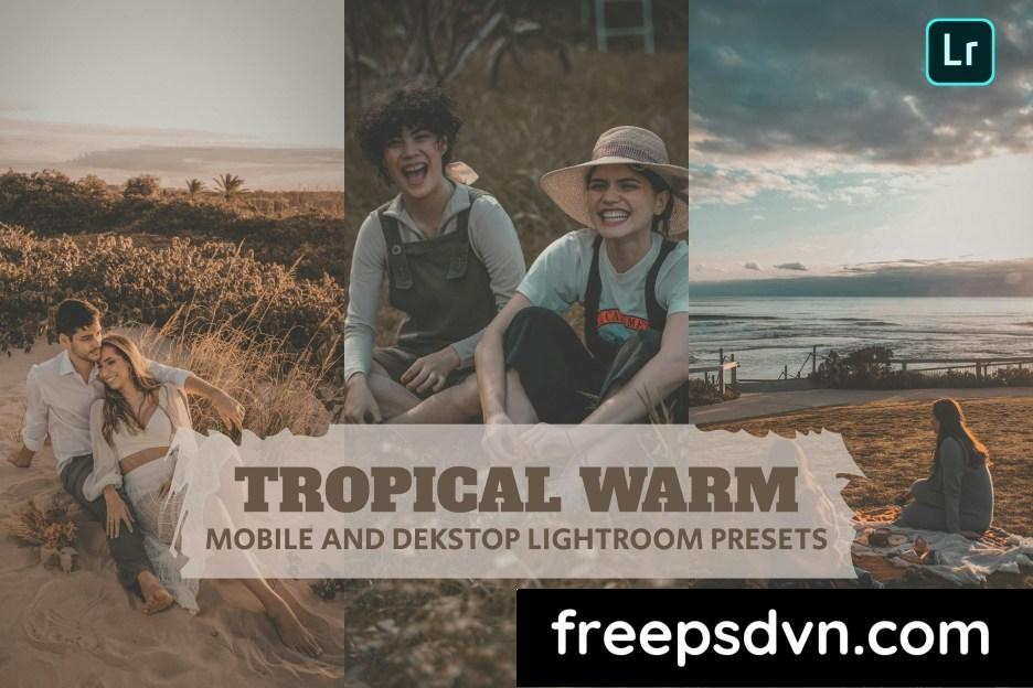 tropical warm lightroom presets dekstop mobile cw9328j 0 1