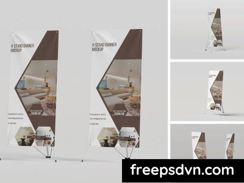 x Stand Banner Mockup WV2EV8L 0