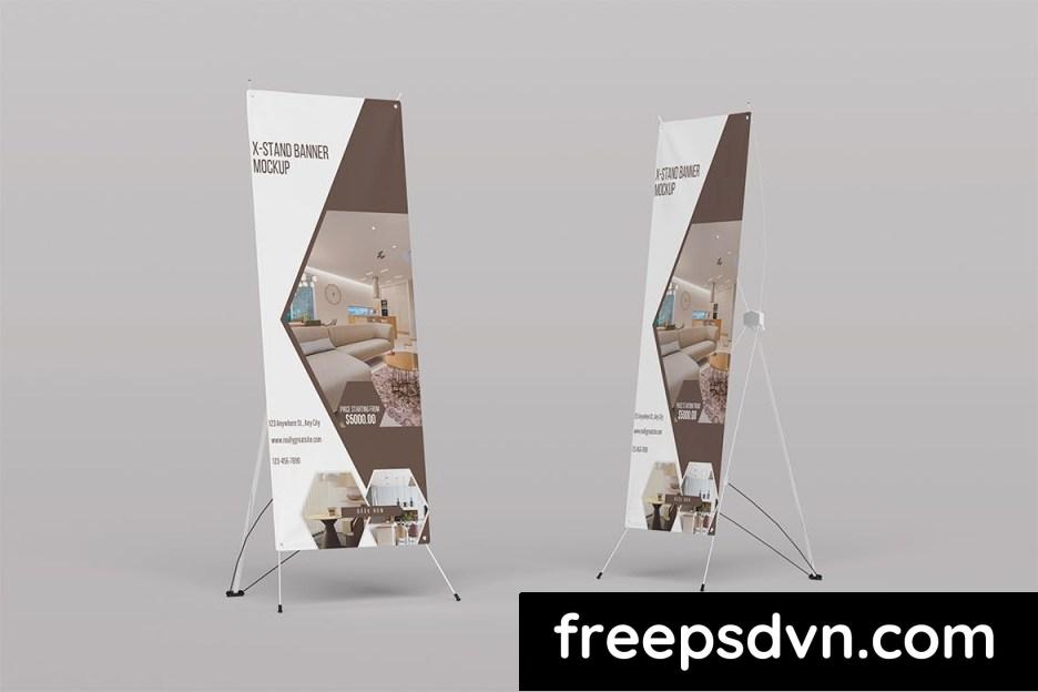 x stand banner mockup wv2ev8l 4