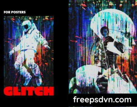 Glitch Pixels Screen Photo Effect Q5FBDYX 0