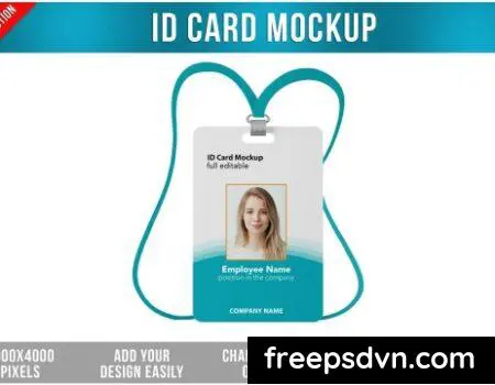 ID Card Mockup WL4MSP3 ID Card Mockup WL4MSP3 0