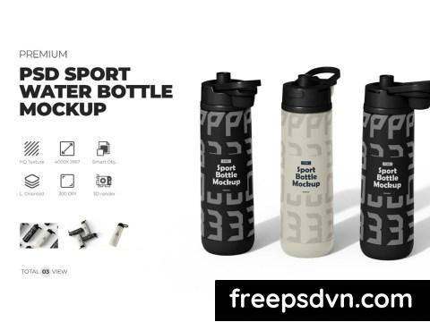 Sports Water Bottle Mockup RZBMRTR 0