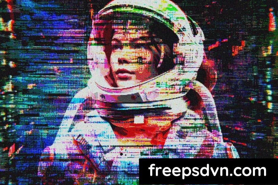 glitch pixels screen photo effect q5fbdyx 3