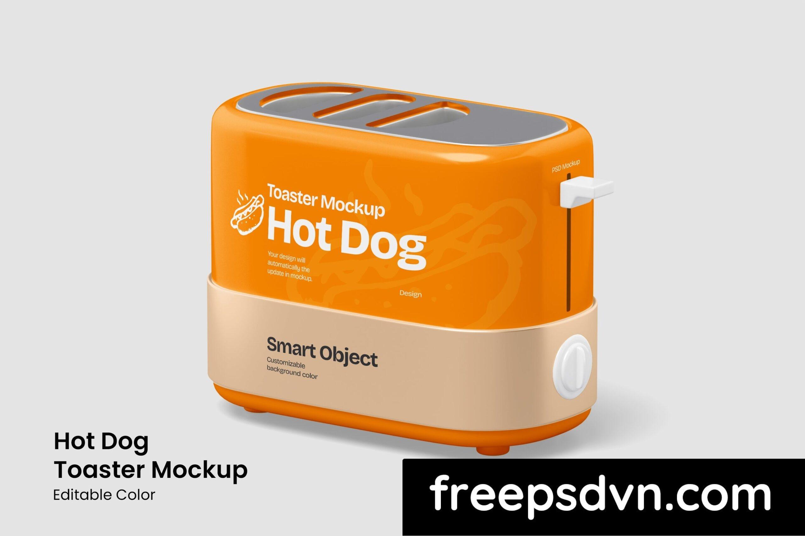 Hot Dog Toaster Mockup 9JP6VXK hot dog toaster mockup 9jp6vxk 0 scaled 2