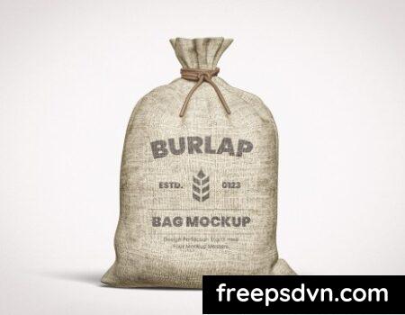 Burlap Bag Mockup TAGZ82C Burlap Bag Mockup TAGZ82C 0