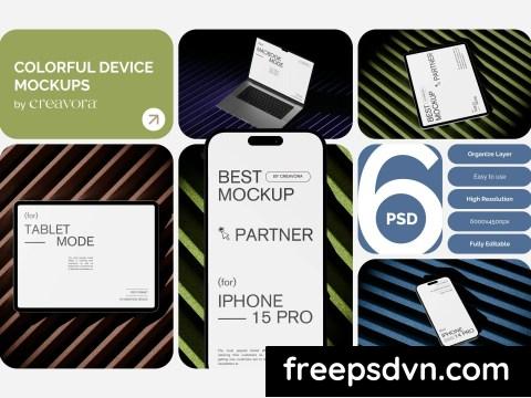 Colorful Device Mockups FCH6BBY 0