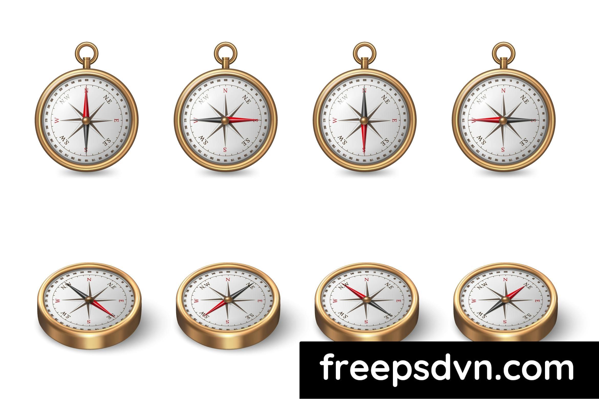 compass realistic rose of wind u9vj8mr 0