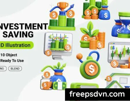 Investment And Saving 3D Icon Illustration LX58RW7 Investment And Saving 3D Icon Illustration LX58RW7 0