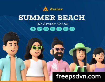 Summer Beach Vol.06 QA289RT 0