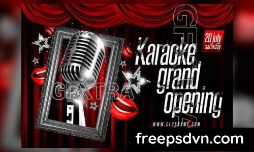 karaoke flyer g3tf64d 2360711 0 2