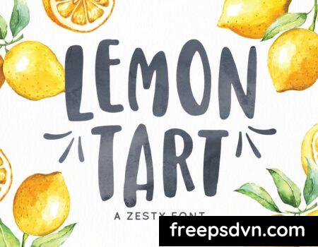 Lemon Tart Font MGR2FWG lemon tart font mgr2fwg 3
