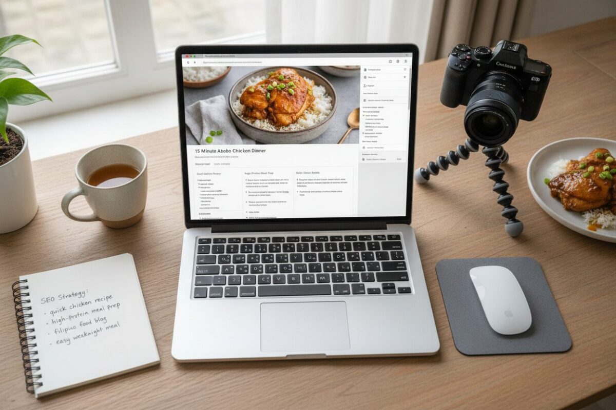 How to Start a Cooking Blog in 2026 (Step-by-Step Guide) 2 Learn Basic Food Blog SEO